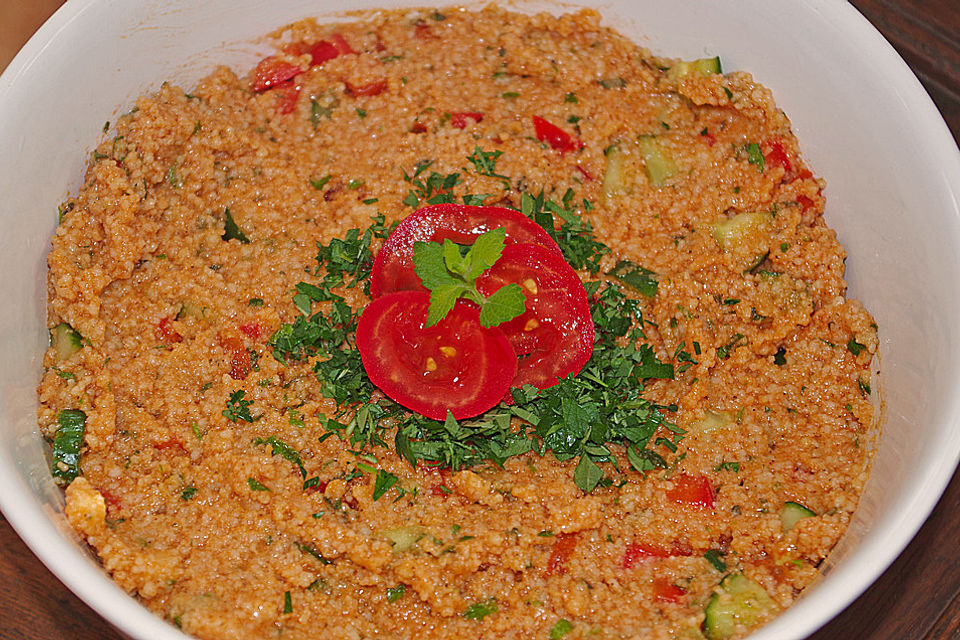 Roter Couscous - Salat