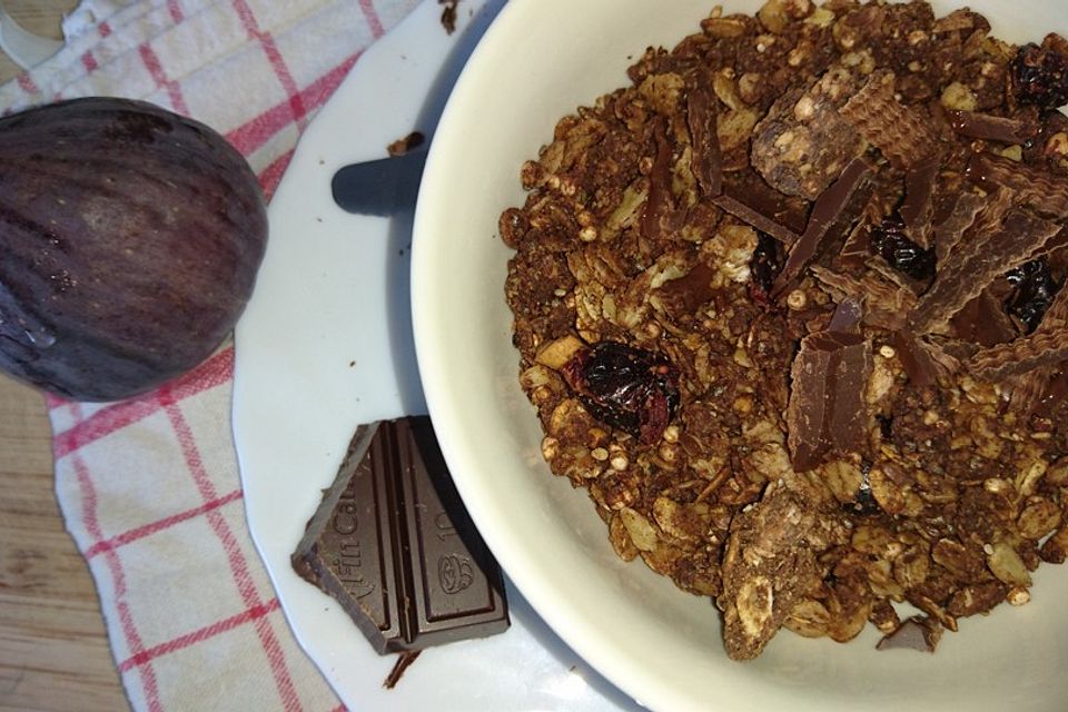 Schokoladenmüsli selbstgemacht