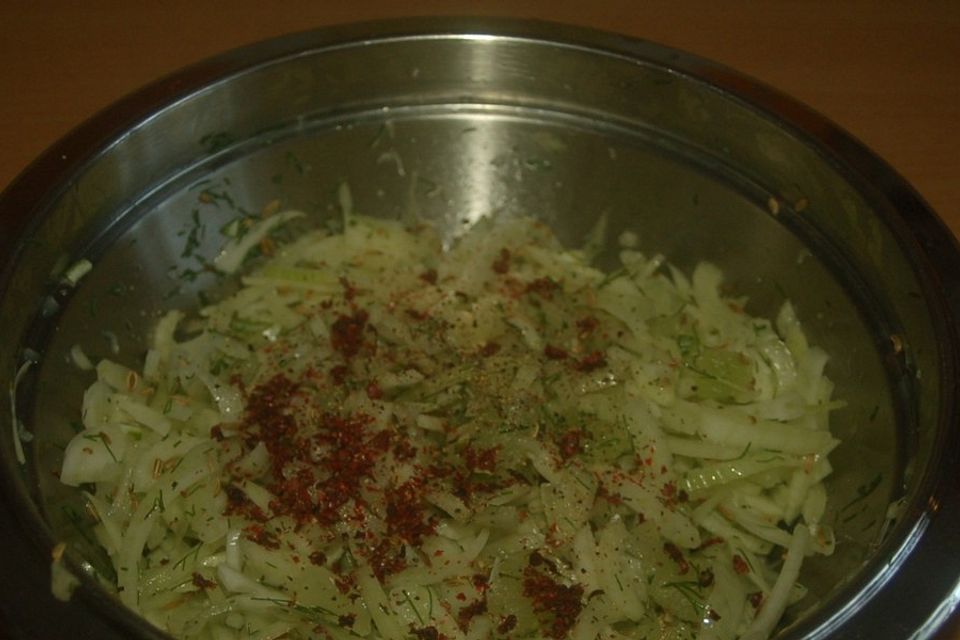 Fruchtiger Fenchel-Limetten Salat