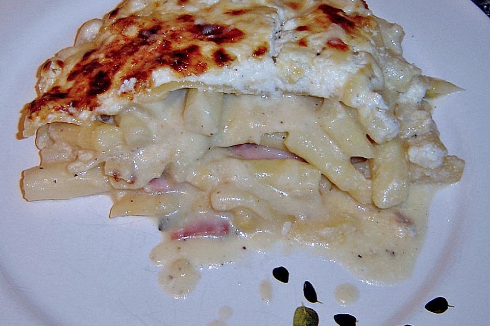 Feine Spargellasagne