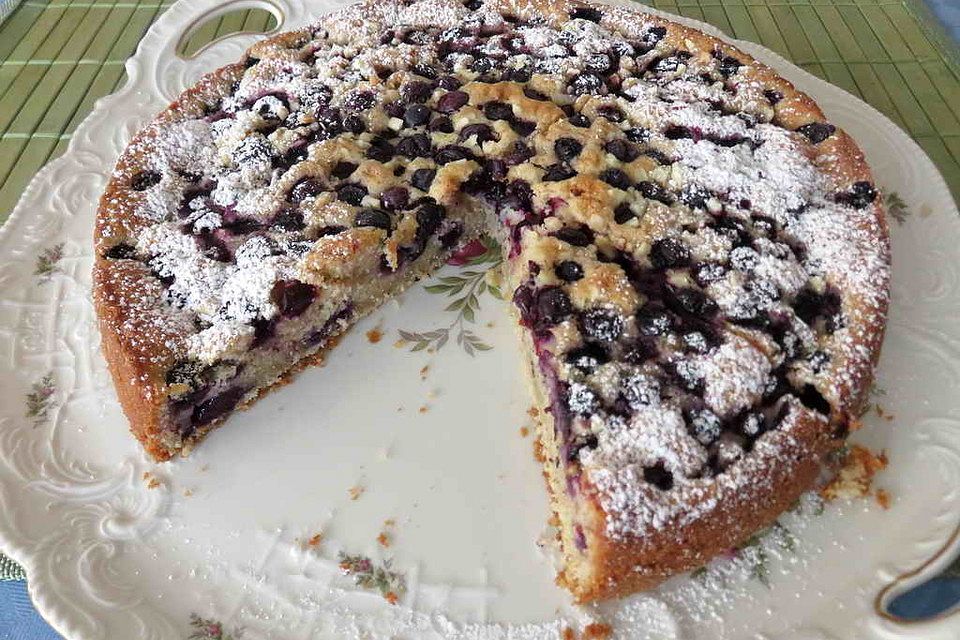 Sahne-Mandelkuchen