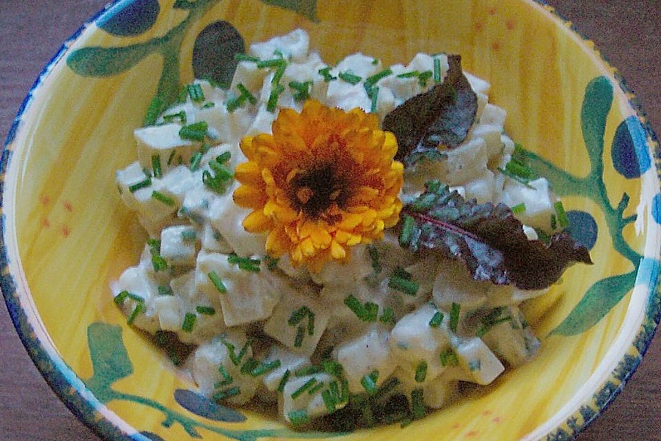 Käsesalat mit Birnen