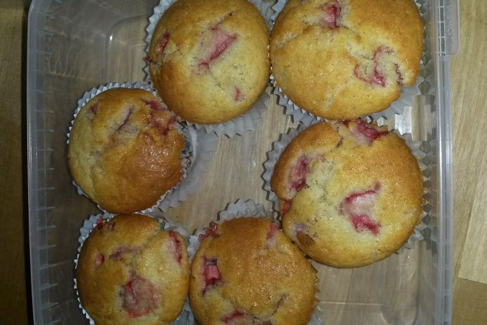 Erdbeer-Muffins