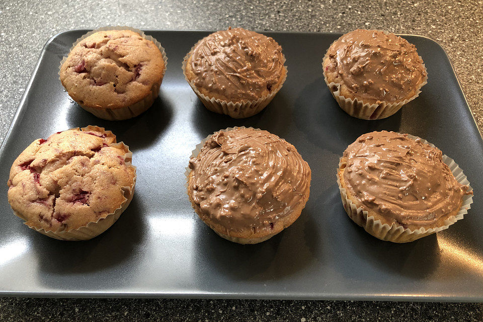 Erdbeer-Muffins