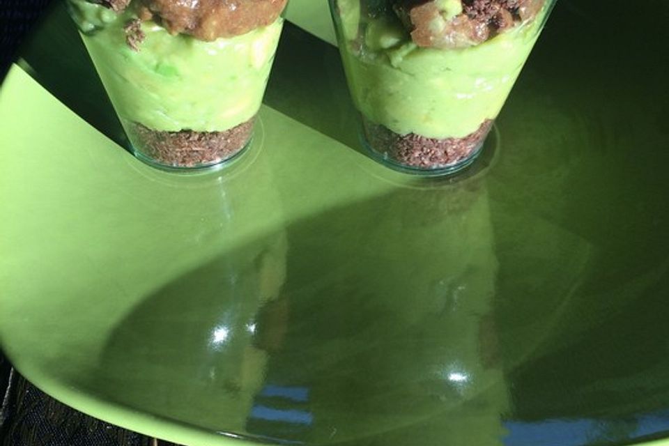 Avocado-Schoko-Creme/Mousse