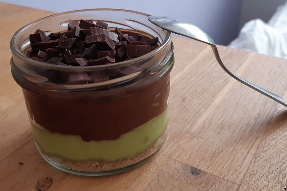 Avocado-Schoko-Creme/Mousse