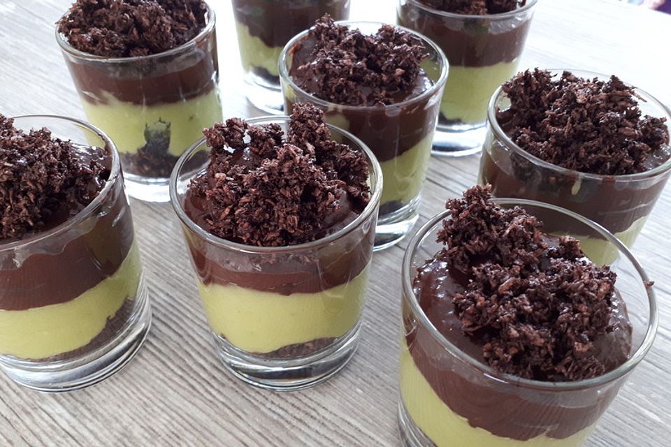 Avocado-Schoko-Creme/Mousse