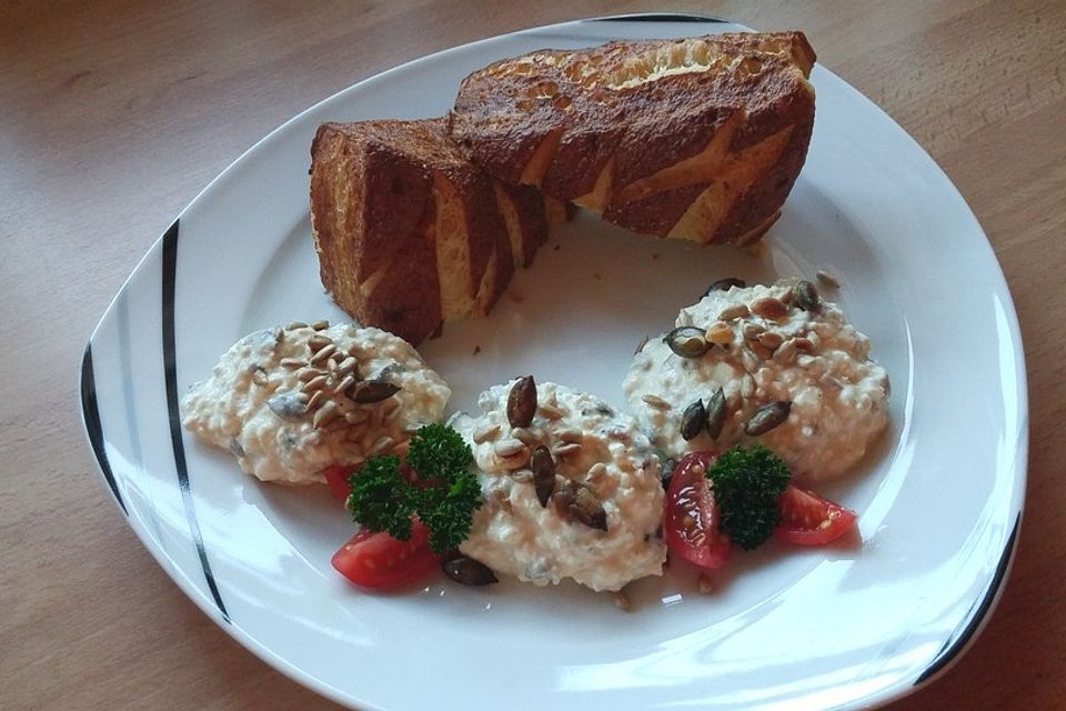 Körniger Frischkäse Aufstrich