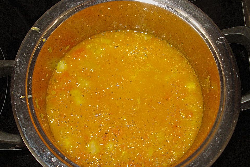 Curry - Möhren - Cremesüppchen