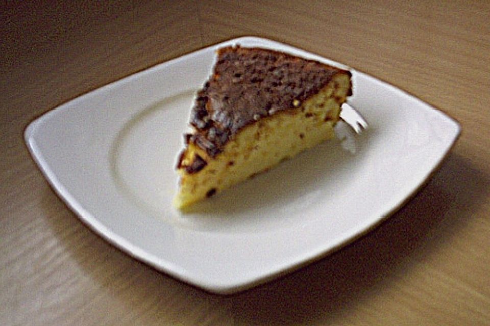 Käsekuchen ohne Boden