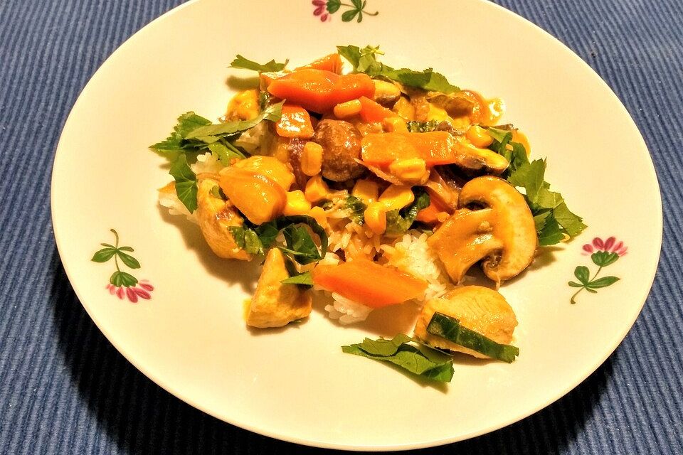 Krissis rotes Thai-Curry