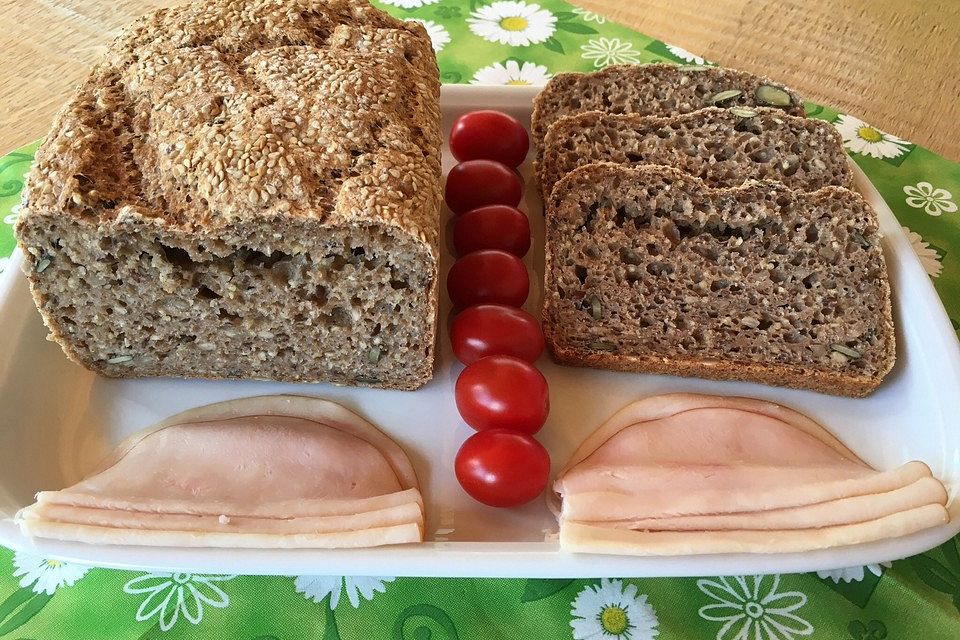 Blitzschnelles Vollkornbrot