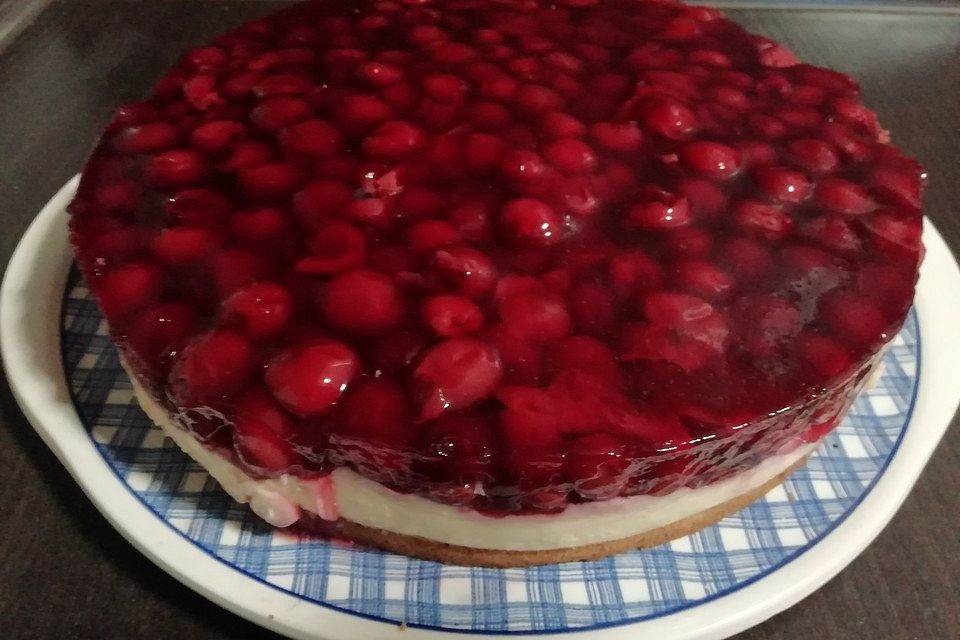 Kirsch-Pudding-Kuchen