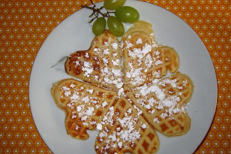 Schmandwaffeln, einfach und lecker