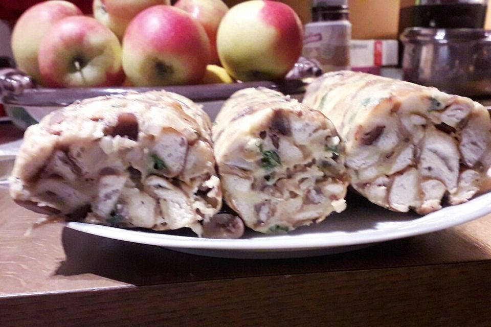 Knödel aus Laugengebäck