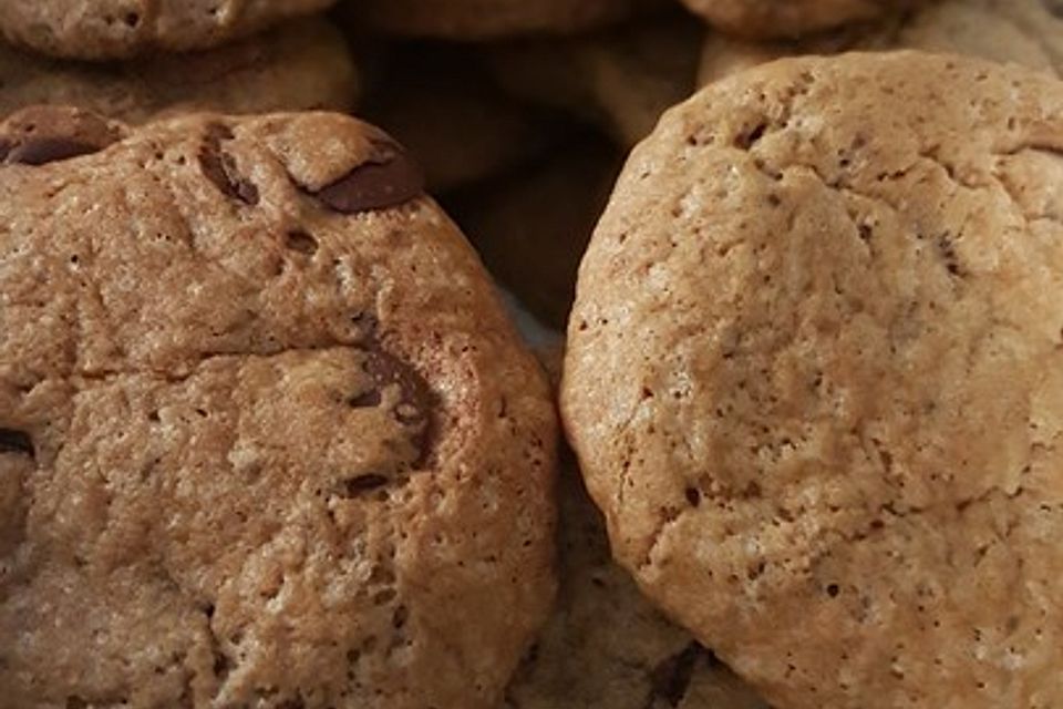 Vegane Chocolate Chip Cookies