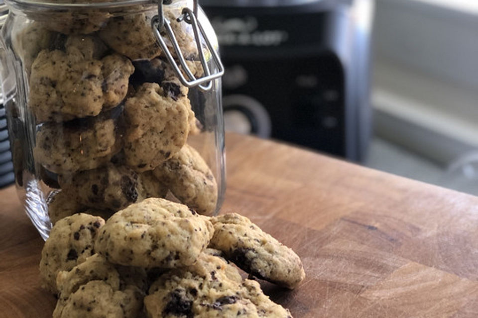 Vegane Chocolate Chip Cookies