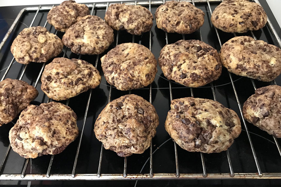 Vegane Chocolate Chip Cookies