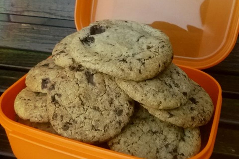 Vegane Chocolate Chip Cookies