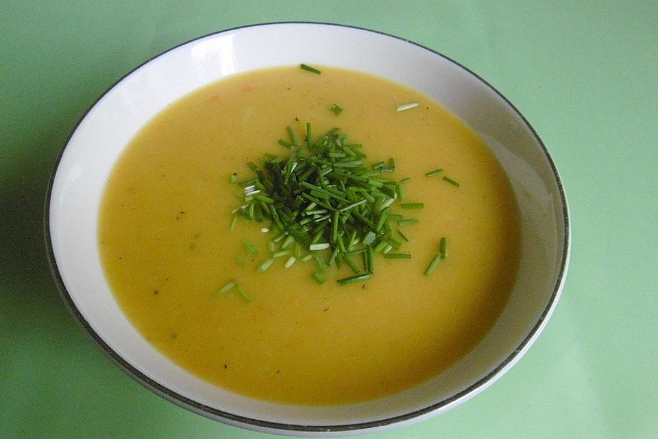 Blumenkohl-Kürbis-Suppe