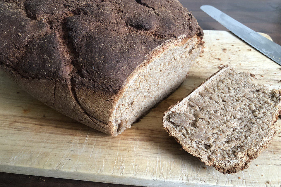 Roggen-Mischbrot ohne Weizenmehl