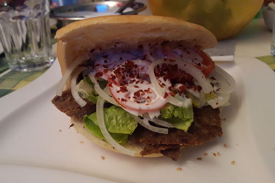 Selbstgemachter Döner