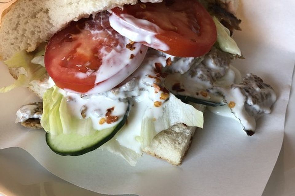 Selbstgemachter Döner