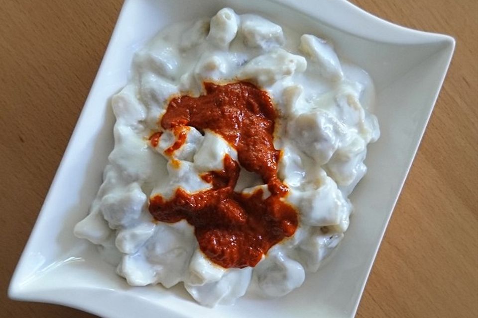 Türkische gebackene Manti