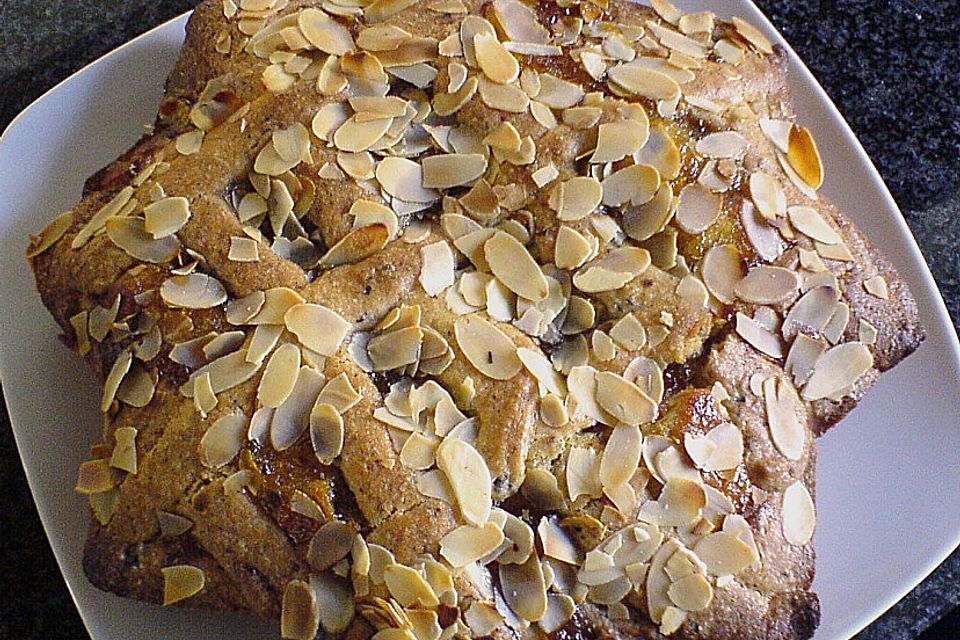 Mandel - Orangen Kuchen