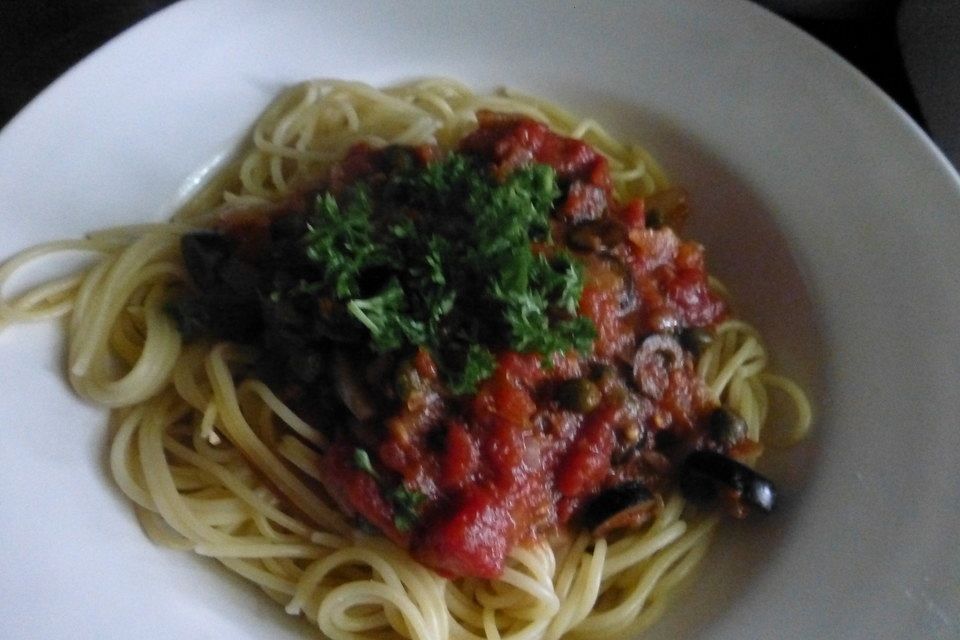 Spaghetti alla puttanesca