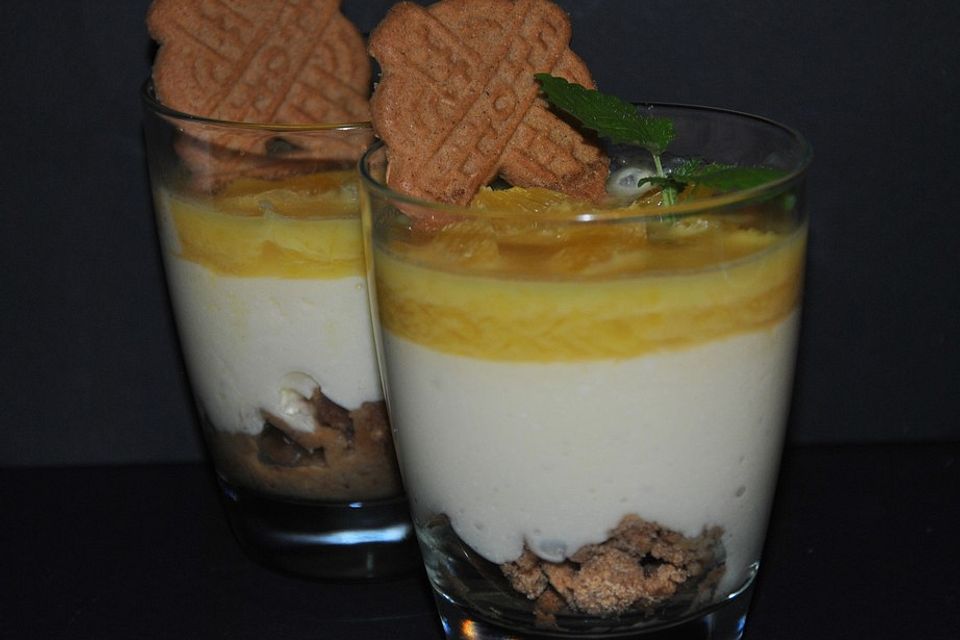 Orangentraum - frisch-fruchtiges Dessert