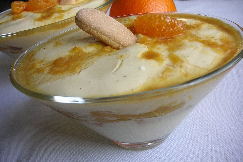 Orangentraum - frisch-fruchtiges Dessert