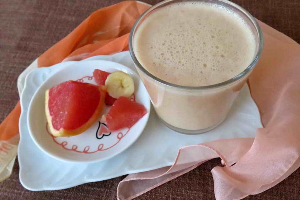 Grapefruit-Bananen-Smoothie