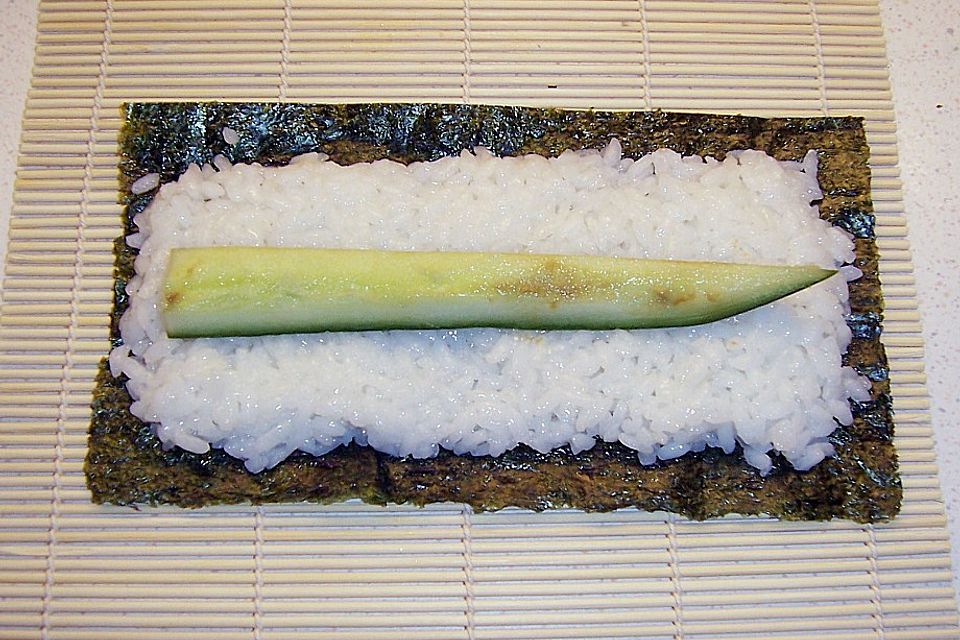 Gerollte Sushi (Makizushi)