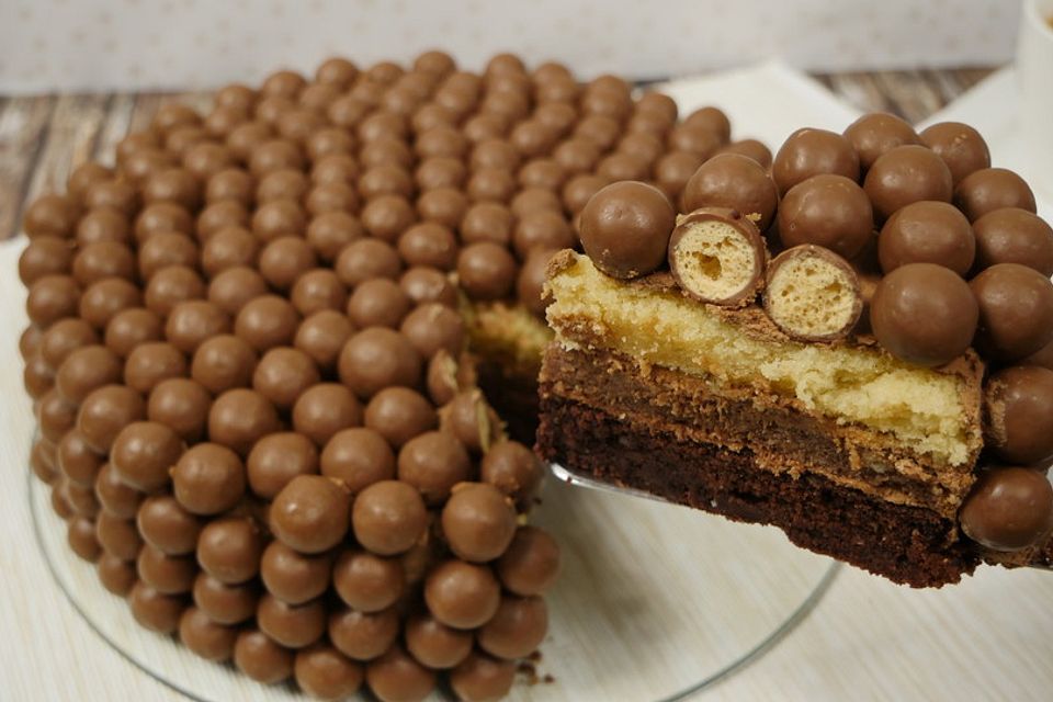 Maltesers Ombre Cake