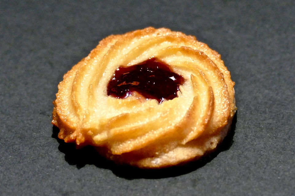 Marzipan-Gelee-Plätzchen