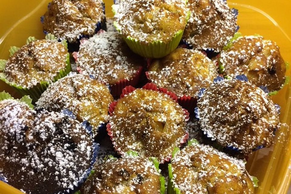 Bratapfelmuffins