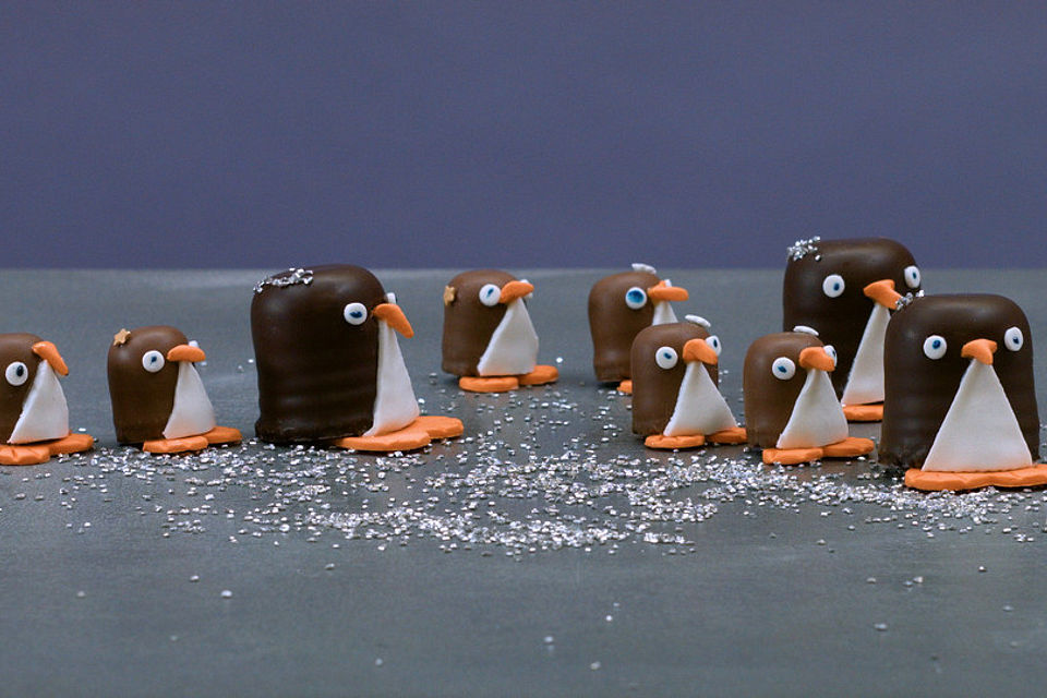 Schokokuss-Pinguine