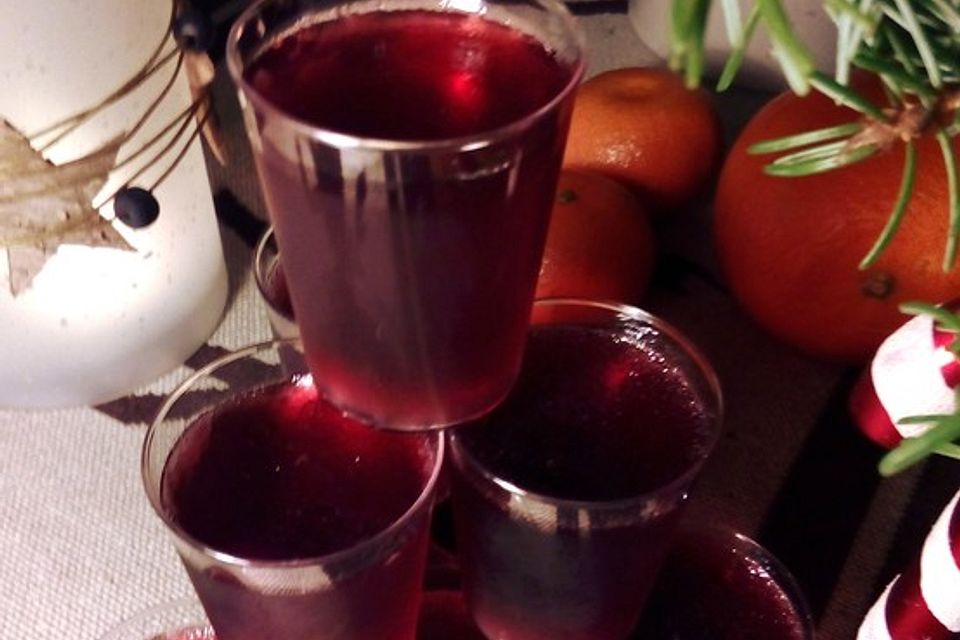 Glühwein-Jelly-Shots