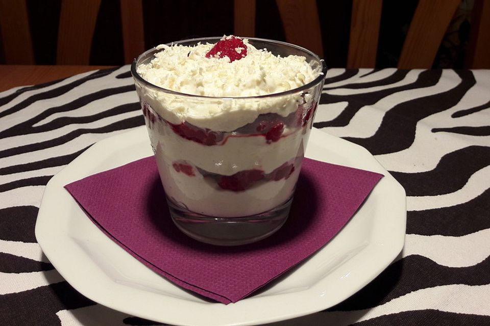 Raffaello Himbeer Dessert