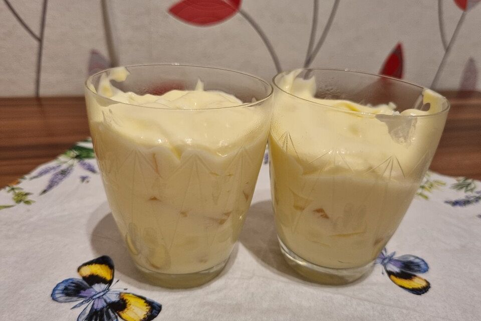 Pudding-Ananas-Dessert