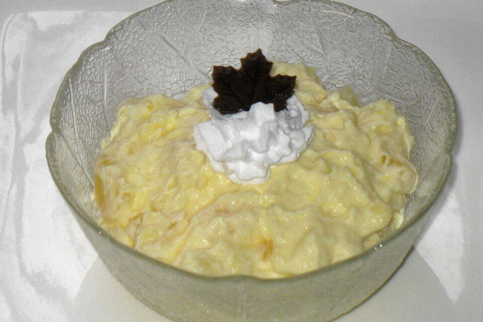 Pudding-Ananas-Dessert