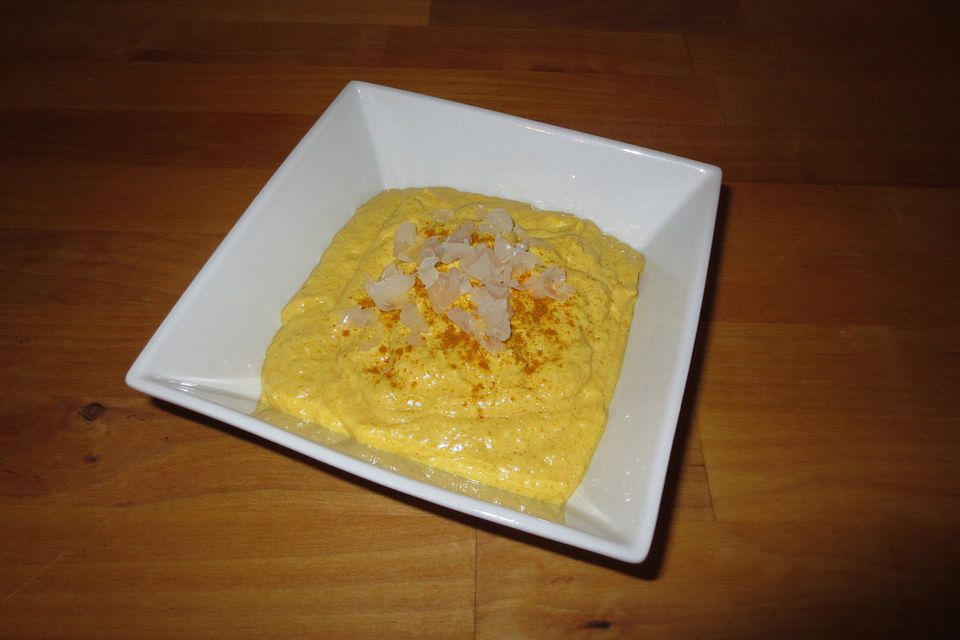 Fonduesauce Curry-Mayo