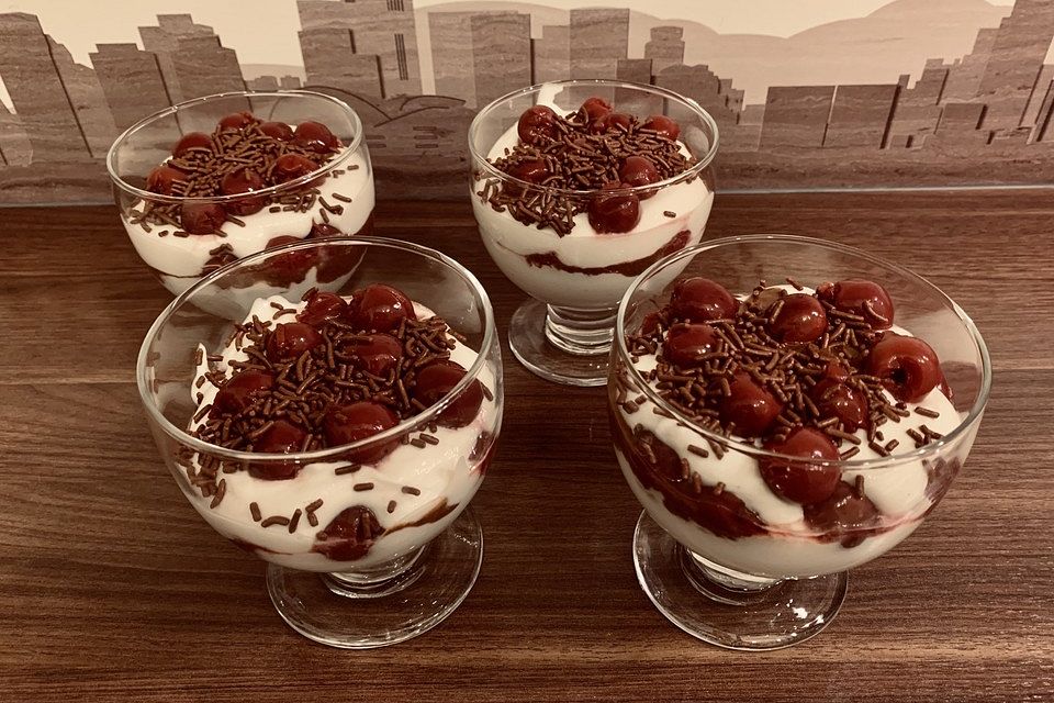 Easy weihnachtliches Dessert