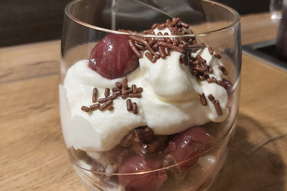 Easy weihnachtliches Dessert