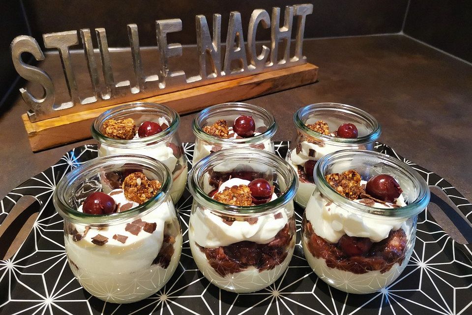 Easy weihnachtliches Dessert