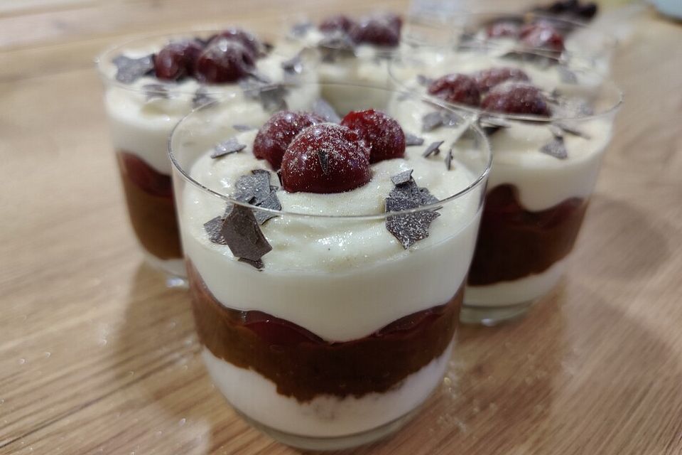 Easy weihnachtliches Dessert