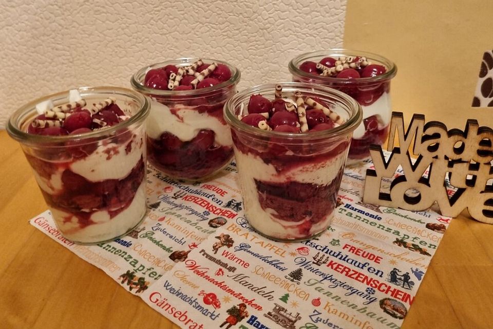 Easy weihnachtliches Dessert