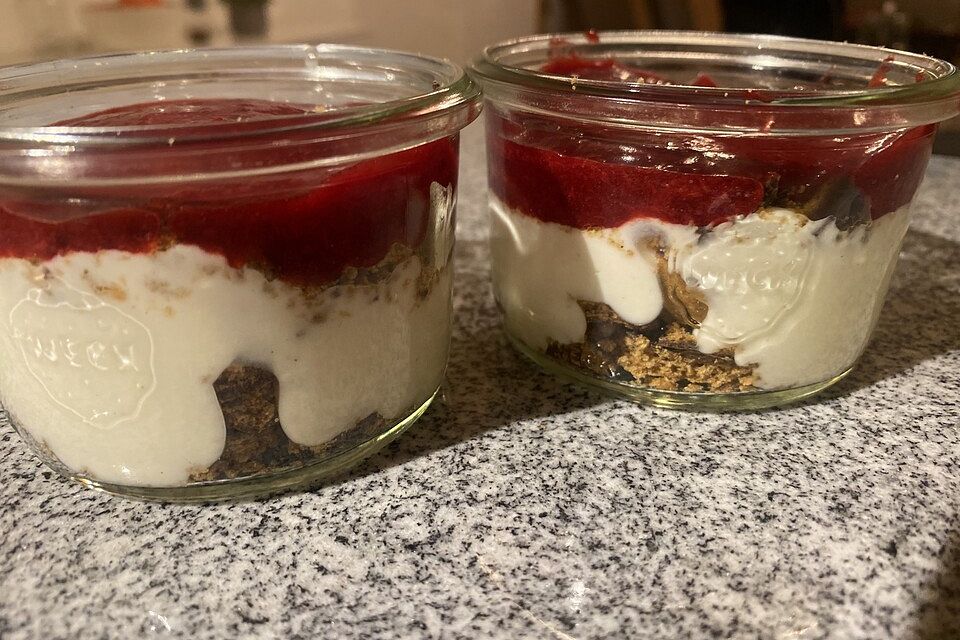 Easy weihnachtliches Dessert