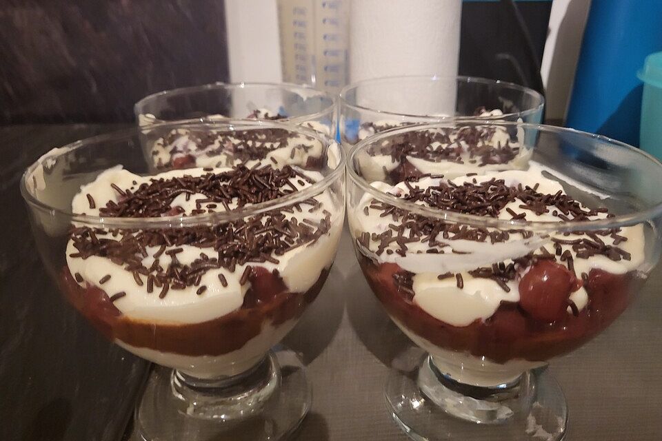 Easy weihnachtliches Dessert